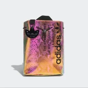 adidas | Bags | Adidas Luxe Iridescent Snakeskin Drawstring 